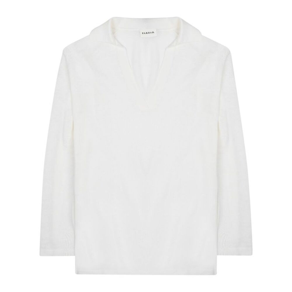 P.A.R.O.S.H. Women Blusa In Misto Lino